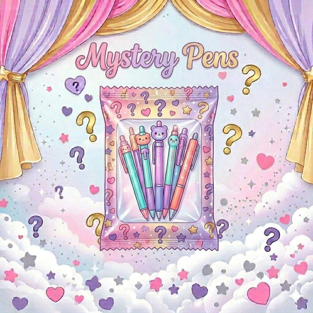 Mystery Pen Blind Bags ✨ | Cute Aesthetic Surprise Stationery