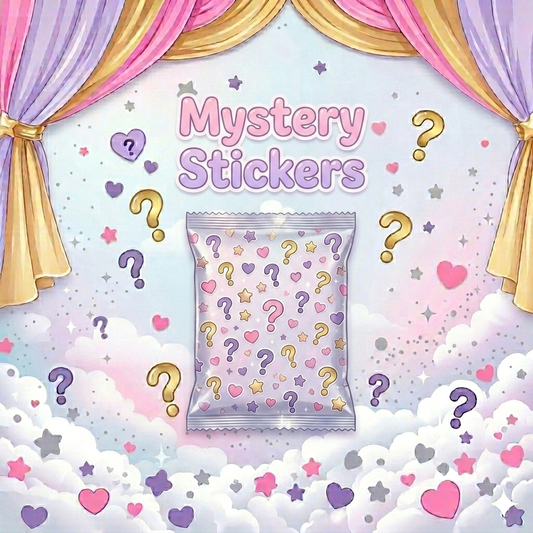 Mystery Sticker Blind Bag | Aesthetic Vinyl & Cute Sticker Mix